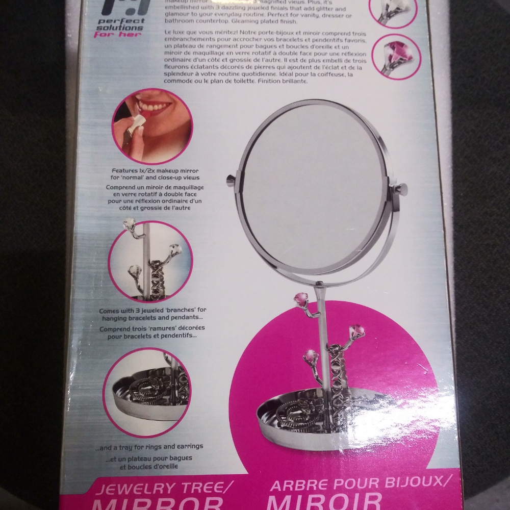 Jewelry Tree/Mirror - Picture 2 of 2